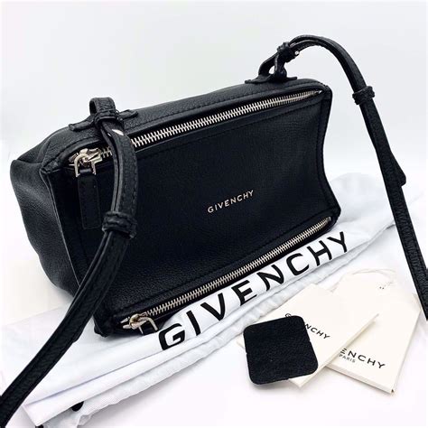 givenchy pandora messenger small black|givenchy pandora mini.